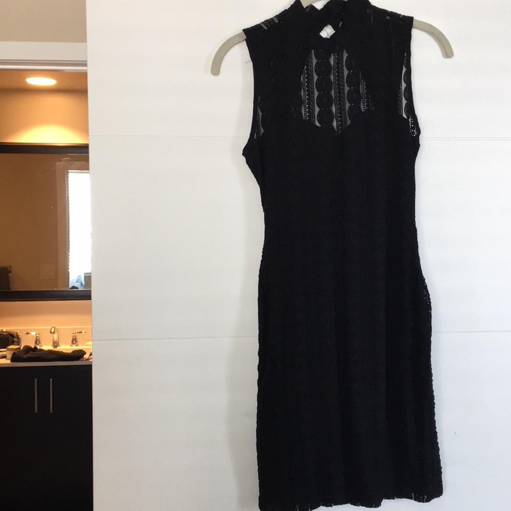 black dress